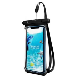 Pochette étanche IPX8 pour smartphone, étui étanche pour iPhone 14 Plus, 14, 13 Pro Max, 14, 13, 12, 11, XS, XR, Samsung S21, S10, etc. jusqu'à 6,8 pouces - Neuf