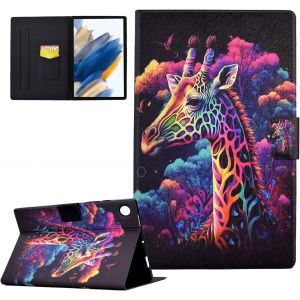 Coque Pour Samsung Galaxy Tab A8 10.5 2022/2021, Housse De Protection En Cuir Pu Tablette Étui Smart Cover Avec Réveil/Veille Auto Pour Samsung Tab A8 (Sm-X200/Sm-X205/Sm-X207), Gi[Coq9123950] - Neuf