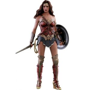 Figurine Hot Toys Mms450 - Dc Comics - Justice League - Wonder Woman Standard Version - Neuf