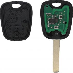 Clé complète avec électronique à programmer PLIP Peugeot 107 207 307 407 106 206 306 406 Citroën - Neuf