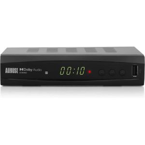 MEVRONISSHOP-DVB482 - D&eacute;codeur et Enregistreur TNT HD - Regardez et enregistrez simultan&eacute;ment 2 cha&icirc;nes &iquest; R&eacute;cepteur HDMI Full HD 1080p Contr&ocirc;le du Direct - Lecteur Multim&eacute;dia - Neuf