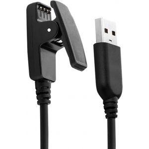 LETNERNY-1 Câble De Charge Et De Synchronisation Des Données Pour Garmin Forerunner 235, Foreunner 230 630 + 2 Protections D'Écran En Verre Trempé Hd Gratuites. - Neuf