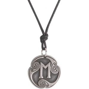 Kal-Collier Asatru Avec 24 Runes - Talisman Viking - Pendentif Pa&iuml;en Wiccan - Runes Nordiques Vintage - Amulette Nordique R&eacute;glable - Pour Homme Et Femme - Neuf
