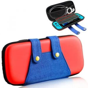 Etui Pour Switch, Pochette Portable Désigné Pour Mario/Luigi, Housse Sacoche Protection Intégral Compatible Avec Switch Accessoire - Neuf