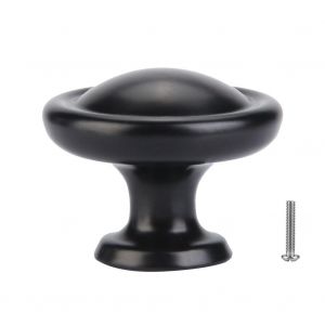 Poignee de porte d'armoire noire pour placard de cuisine, quincaillerie pour meubles #06 - Neuf
