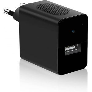 Mini Caméra Espion Mini 64gb 1080p Portable Caméra Cachée Petit IR Vision Nocturne/Détecteur de Mouvement pour Surveiller Partout dans la Maison - Neuf