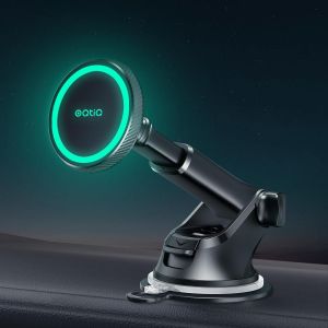 Magsafe Car Phone Holder, Magnetic Suction Cup Holder, Car Mount, Windscreen, Dashboard For Iphone 15 14 13 12 Pro Max Magsafe - Neuf