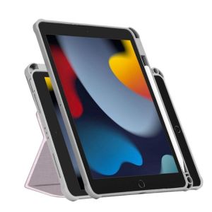 Housse En Cuir Magn&eacute;tique Rotative 720 Pour Ipad 10.2 (2021/2020) Et 10.5 - Verre Tulipe - Neuf