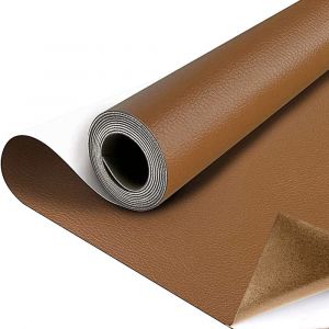 60 * 300cm Marron Patch De Réparation En Cuir,1 Rouleau Auto-Adhésif En Cuir Pu Papier Peint Simili Cuir Pour Réparation Et Rénovation De Canapé,Sac À Main,Vestes,Meubles,Sièges De Voiture[Z813] - Neuf
