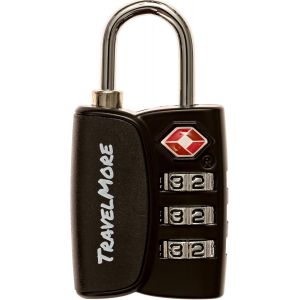 nzqaf-Cadenas TSA avec Indicateur d'Ouverture | Cadenas pour Valise | Cadenas à Code TSA à 3 Chiffres pour Valise, Sac de Voyage, Bagages, Sac de Sport, Sac à Dos, etc. (Noir) - Neuf
