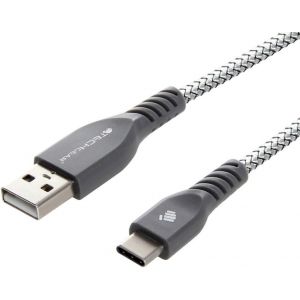 USB C C&acirc;ble Chargeur (3 pack) pour Appareils USB Type C Samsung Tab A8 10.5, Tab A7 Lite 2021, Tab A7 10.4, Tab S7 FE/Plus, Tab S8, Tab S6 Lite, tablette Lenovo Tab P11 Plus, M10/Plus [Argent - Neuf