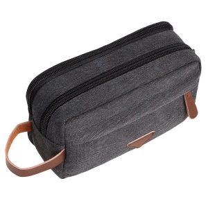 Sac de voyage de toilette suspendu r&eacute;sistant Sac de maquillage de rasage spacieux - Neuf