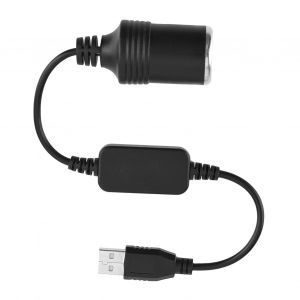 Adaptateur De Port Usb Vers Prise Allume-Cigare Femelle 12 V - Neuf