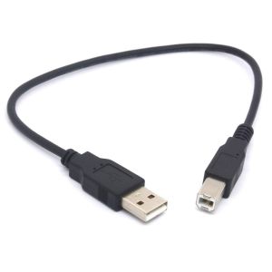 JGD-OpenII C&acirc;ble d'imprimante USB 2.0 A m&acirc;le vers B m&acirc;le pour HP, Cannon, Brother, Dell, Xerox, Samsung, Dell et plus (20 cm) - Neuf
