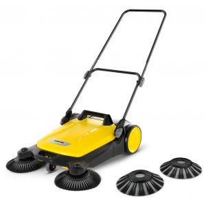 Karcher Balayeuse mécanique manuelle S 4 Twin 2-en-1 à 2 brosses latérales - Neuf
