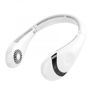 5000MAh Ventilateur de cou suspendu paresseux pliable petite tête de charge portable portant cou suspendu Portable F - Neuf