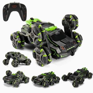 Voiture T&eacute;l&eacute;command&eacute;e 6 Roues Drift Spray Avec Lumi&egrave;res Et Musique YONIS - Neuf