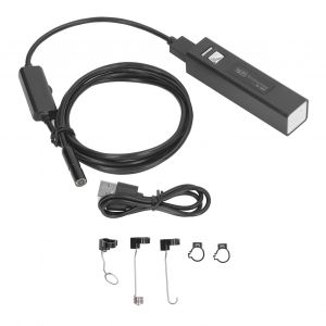XYONG Camera endoscopique industrielle WIFI avec eclairage auxiliaire, objectif etanche IP67, 2412-2612 MHz, endoscope 70¡ã, cable de 10 m - Neuf