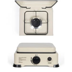 R&eacute;chaud &agrave; gaz 1 br&ucirc;leur Allumage automatique Pi&eacute;zo propane et butane thermostat 3 niveaux POUR CAMPING - Neuf