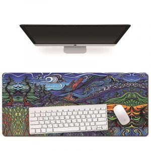 Dewenwils Tapis de souris de jeu tapis de souris couch&eacute; tapis de souris tapis de souris de table tapis de souris en caoutchouc antid&eacute;rapant - Neuf