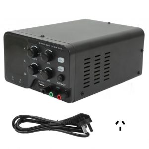 XYONG Alimentation regulee CC a interrupteur reglable, sortie 60 V, 5 A, affichage LED 4 bits, tension reglable 110-220 V, prise AU - Neuf