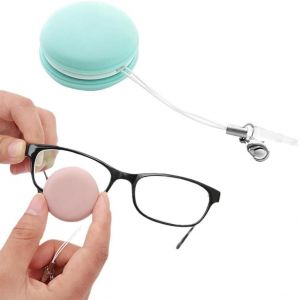 Kalcx-Nettoyeurs D'&eacute;cran De T&eacute;l&eacute;phone Vert,Lingettes De Nettoyage Cr&eacute;atives Pour T&eacute;l&eacute;phone Portable,Brosse D&eacute;corative Pour Sac,Pendentif,Chiffon De Nettoyage De Couleur Bonbon,&Eacute;cran De T&eacute;l&eacute;phone - Neuf