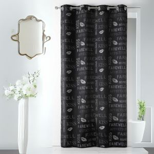 Rideau En Shantung Fantaisie &Agrave; Paillettes - Neuf