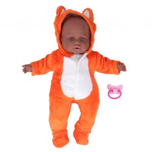 Poupee Nouveau-Ne 40 Cm, Realiste, Mignonne, En Silicone Souple, Jouet De Jeu De Role, Cadeau D'anniversaire Pour Enfants - Neuf