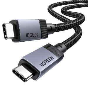 KALANKA-240W 1M C&acirc;ble USB C PD 3.1 Charge Rapide USB 3.2 Gen2 Vid&eacute;o 4K 60Hz Data Sync &agrave; 10Gbps Compatible avec MacBook Pro Air M4 Ordinateur Portable iPhone 17 Pro Max Air Galaxy S25 Plus Ultra iPad - Neuf