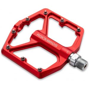 Subzonal-P&eacute;dales Plates Vtt P&eacute;dales De V&eacute;lo Ultral&eacute;ger 9/16" P&eacute;dales V&eacute;lo Route Bmx 8 Clous Antid&eacute;rapants Alliage D'aluminium Cyclisme Bleu Noir Rouge Ti Violet - Neuf