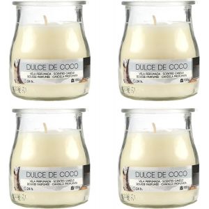 ERYI- Bougie Flottante, Cire De Paraffine Blanc, 4.5Cm L X 4.5Cm W X 3Cm H Sans Parfum Lot De 20 - Neuf
