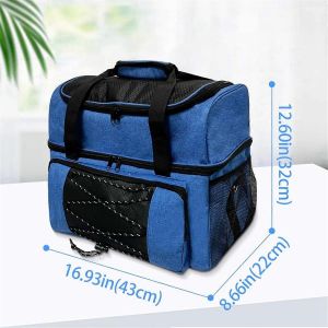 Sac à boules de bowling Sac fourre-tout pour 1 seule paire de bowling,un - Neuf
