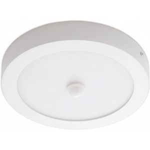 KAL-Plafonnier Led De Plafond Avec Aapteur De Mouvement 20W,Circulaire220Mm (Blanc Froid,6000K) Panneau Led Surface Lampe De Plafond - Neuf