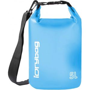 KALANKA-Sac étanche Transparent 2L/5L/10L/15L/20L, Petit Sac étanche pour Kayak, Sac étanche Flottant pour Camping et Voyage - Neuf