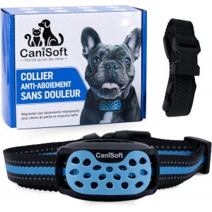 Collier Anti Aboiement Chien ¿ Sans Choc, Sans Douleur, Vibrant Et Intelligent ¿ Dressage Doux Et E¿Cace ¿ Adapté Aux Chiens Petits Et Moyens ¿ Idéal Pour Chiots ¿ Rechargeable Et Étanche - Neuf