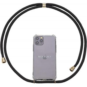 JGD-Cha&icirc;ne de t&eacute;l&eacute;phone Portable pour iPhone X/iPhone XS &iquest; &Eacute;tui de Protection avec Cordon de Serrage &iquest; Cordon de Serrage &iquest; Collier pour Smartphone - Neuf