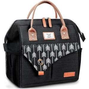 Sac Isotherme Repas 10l | Glaciere Souple Isotherme &Eacute;tanch&eacute;it&eacute; Et Imperm&eacute;abilit&eacute; Sac Repas Tendance Sac Lunch Box &Agrave; Grande Ouverture Travail L'&eacute;cole Voyage Coeur - Neuf