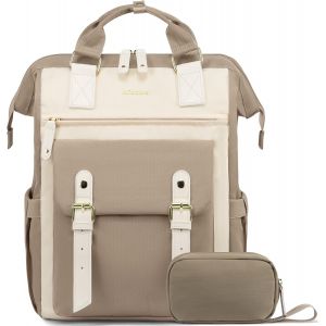 Sac a Dos Femme,Grand Sacs &agrave; dos pour Ordinateur Portable Feminin avec &Eacute;tui pour C&acirc;ble de Donn&eacute;es,Impermeable Sac Ados PC Sac a Dos Ordi Elegant pour Voyage College Travail.[T44] - Neuf