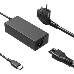 KALANKA-45W USB Type C Chromebook Chargeur pour Lenovo Acer HP Dell ASUS Samsung Google Pixel Huawei Chromebook Ordinateur Portable Alimentation Adaptateur - Neuf