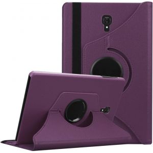 ELVORIX-Coque pour Samsung Galaxy Tab A 10.5 2018 (SM-T590/T595) Ultra Mince Slim Housse de Protection avec 360 Degr&eacute;s Support Fonction Cuir &Eacute;tui Tablette A 10,5 2018 Cover, Violet - Neuf