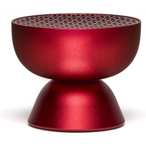 Mini Enceinte Bluetooth Portable Tamo, Appairable En R&eacute;seau, &Agrave; Commande Tactile, Micro Et Haut-Parleur Int&eacute;gr&eacute;, Rechargeable Sans Fil Pour Pc Et Smartphone - Rouge Sombre[Z760] - Neuf