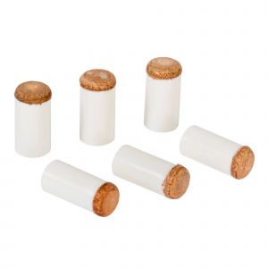 Lot De 25 Embouts Et Embouts De Queue De Billard À Pression, Embouts Avec Embouts En Cuir (12 Mm) - Neuf