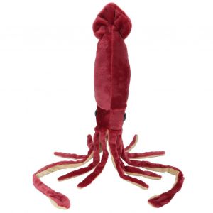 Squid Animal Doll Mignon Grand Marine Marine Animal En Peluche Peluche Pouv&eacute;e Pouv&eacute;e Rouge - Neuf