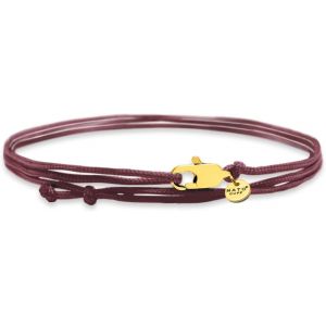 Kalanka-- Bracelet Wrap Double Tour Nylon - Fait Main En France - Ajustable- Bijou Homme Ou Femme - Neuf