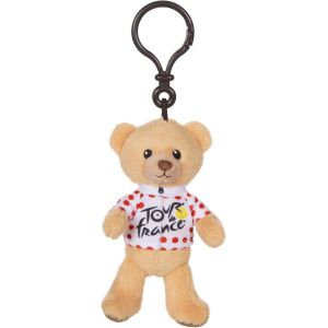 KAL-Toys ¿ Porte-Clés Ours « Maillot Grimpeur À Pois » 10 Cm ¿ Peluche Officielle Du Tour De France. À Collectionner Ou Offrir. Adoptez-La Vite Pour Compléter La Gamme ! - Neuf