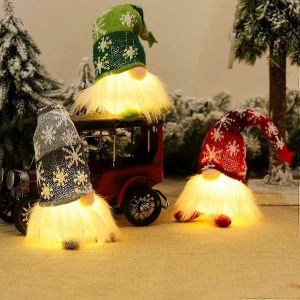 Sans visage en Peluche Gnomes pour No&euml;l - D&eacute;corations de l'Arbre de 3Pcs - Neuf
