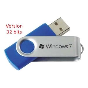 Cl&eacute; Usb Bootable Installation + Reparation Windows 7 32bits - Neuf
