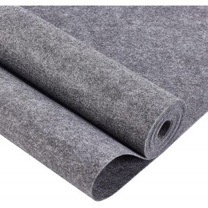 Kalanka-3mx40cm Feutre Gris Foncé - Feuille De Tissu Non-Tissé Rouleau Pour Rembourrage, Coussin, Artisanat De Bricolage, Patchwork Couture - Épaisseur 0.9mm - Neuf
