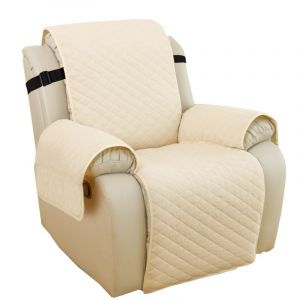 Imperm&eacute;able &Agrave; L'eau Fauteuil Couvre (Kaki) Pour Les Fauteuils, Si&egrave;ges En Cuir Couvre, Les Animaux De La Preuve Fauteuil Couvre, Rembourr&eacute; Avec Des Non-Glissement De La Sangle - Neuf
