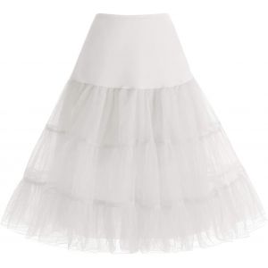 Nbgcm-Jupe Jupon Femme Sous Robe Style Vintage Evasée Années 1950s Rockabilly Pour Carnaval Soirée Cocktail Mariage Anniversaire 4 Tailles À Choisir - Neuf